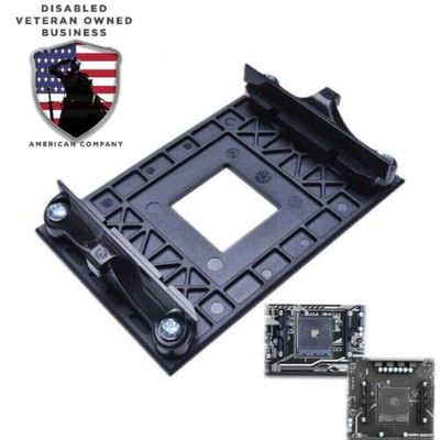 AM4 CPU Heatsink Bracket,Socket Retention Mounting for Hook-Type Air-Cooled or Partially Water-Cooled Radiators, AMD CPU Fan Bracket Base for AM4 (B350 X370 A320) AM4 CPU Heatsink Bracket,Socket Retention Mounting for Hook-Type Air-Cooled or Partially Water-Cooled Radiators, AMD CPU Fan Bracket Base for AM4 (B350 X370 A320)