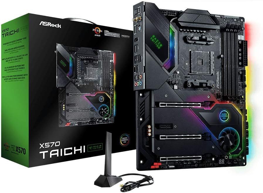 Asrock X570TAICHIRAZERED Mb Asrockx570 Taichi Razer Ed R