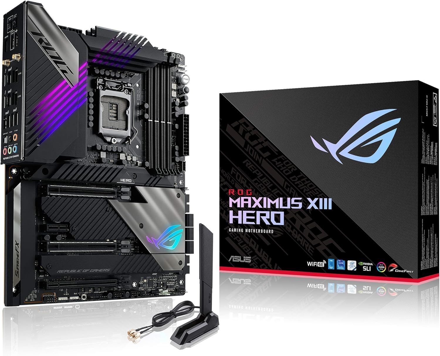 ASUS ROG Maximus XIII Hero Wi-Fi 6E (Refurbished)