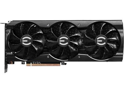 EVGA GeForce RTX 3080 XC3 Black Gaming Video Card, 10G-P5-3881-KL, 10GB GDDR6X, iCX3 Cooling, ARGB LED, LHR (Refurbished)