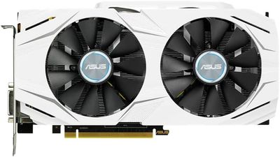 ASUS GeForce GTX 1060 6GB Dual-Fan OC Edition VR Ready Dual HDMI DP 1.4 Gaming Graphics Card (DUAL-GTX1060-O6G)