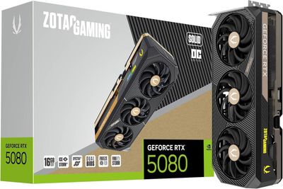 Zotac Gaming GEForce RTX 5080 Solid OC DLSS 4 16GB GDDR7