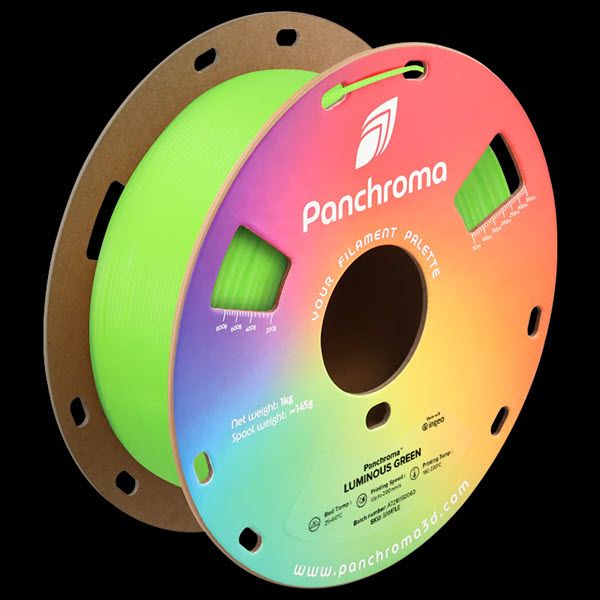 Panchroma 3D PLA Luminous, name: Green
