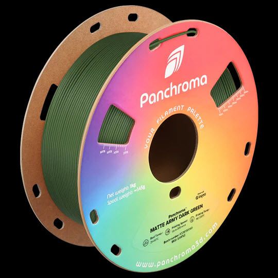 Panchroma 3D PLA Matte, name: Army Dark Green