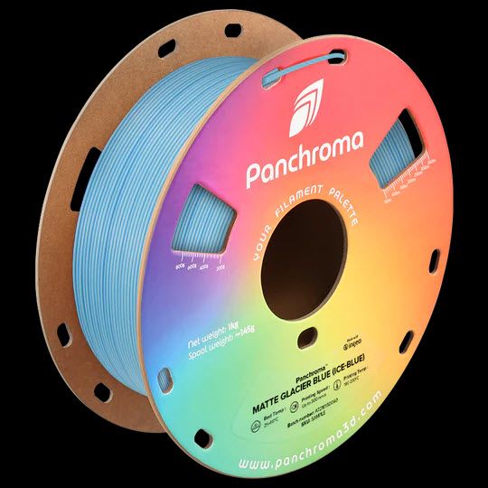 Panchroma 3D PLA Dual Matte, name: Glacier Blue (Ice-Blue)