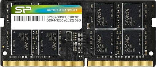 Silicon Power 32GB DDR4 Stick (32GBx1) 3200MT/s, CL22