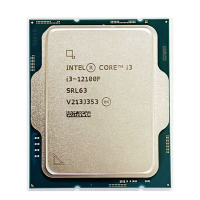 Intel Core i3-12100F 4 Core 8 Thread Quad-Core LGA 1700 Processor (Refurbished)