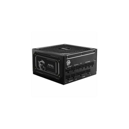 MSI MAG A1000GL PCIE5 II, Fully Modular Compact Gaming 1000W Power Supply, 80+ Gold, ATX 3.1 &amp; PCIe 5.1
