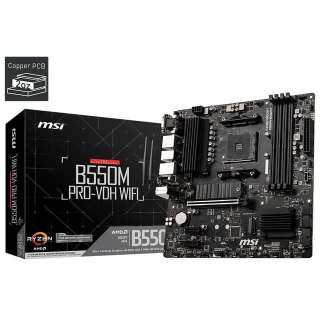 MSI B550M Pro-VDH Wi-Fi Desktop Motherboard
