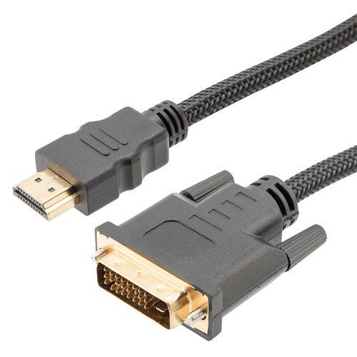 DVI-D to HDMI Cable 2 Meters