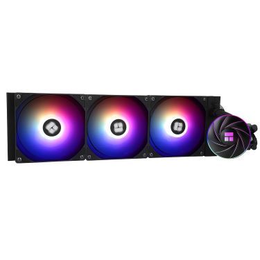 Thermalright Aqua Elite 360 Black ARGB CPU Water Cooler, with 3 PWM Fans ARGB, 1550RPM Speed