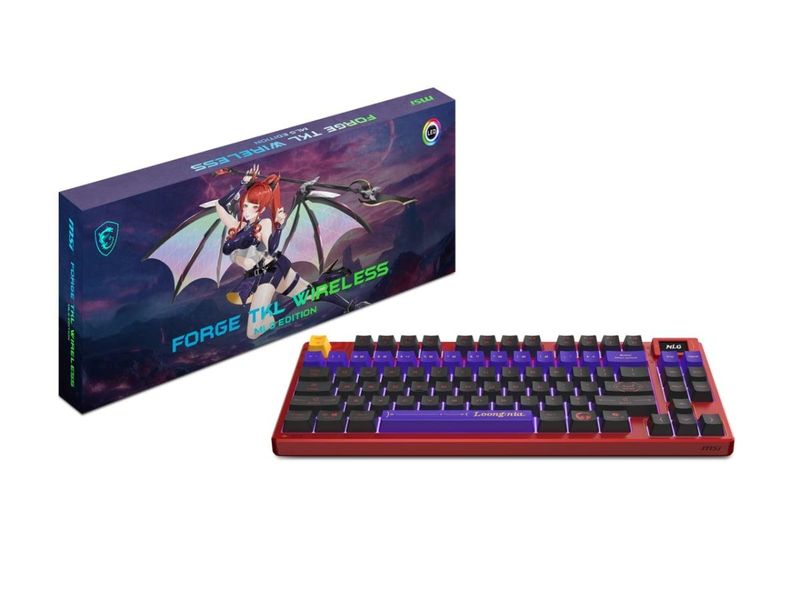 MSI Forge TKL Wireless MLG Edition Gaming Keyboard