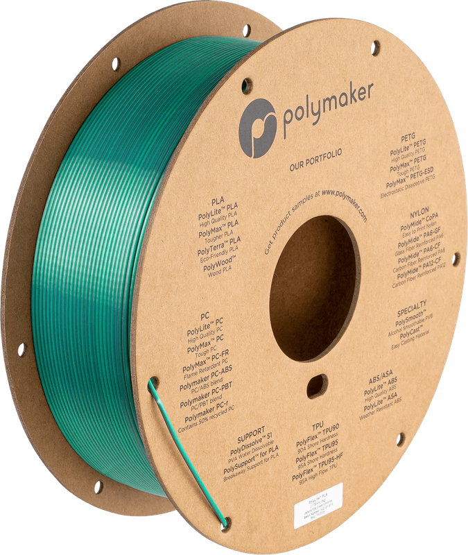 Panchroma™ Dual Silk PLA Dual Silk Jadeite (Green-Chrome)