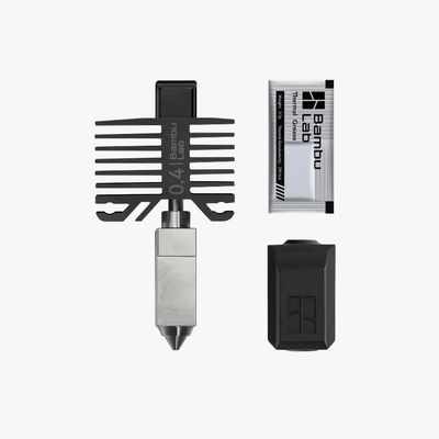 Hotend with Stainless Steel Nozzle X1/P1 0.4mm