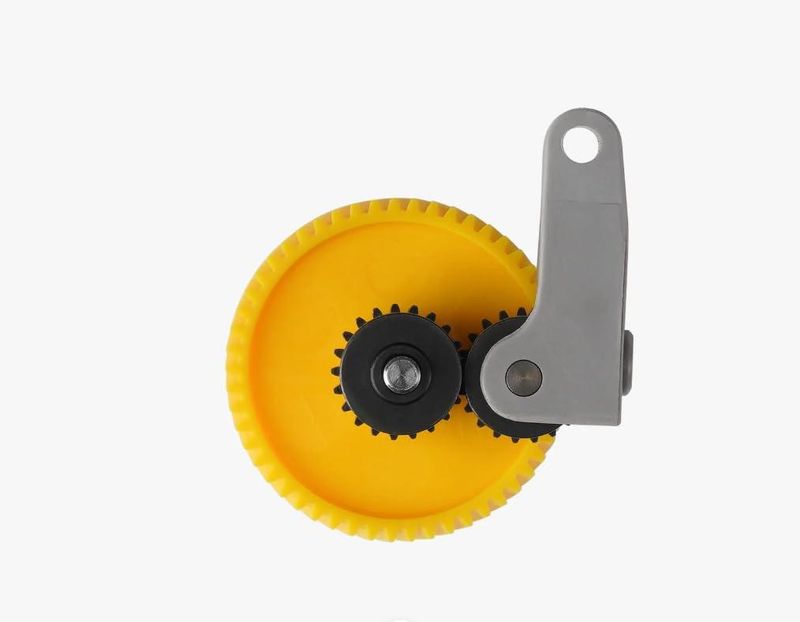 Official Bambu Lab Hardened Steel Extruder Gear Assembly Hot End Gear Kit with Aluminum Handle Assembly, for Bambu Lab X1, X1C, Carbon P1, P1P