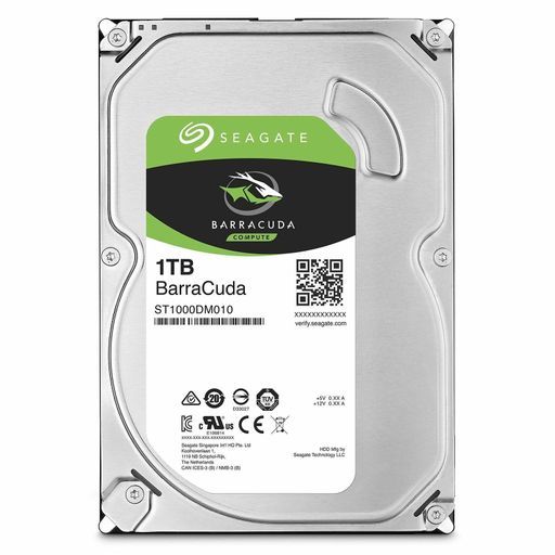 Seagate 1TB Barracuda SATA 6GB/S 64MB Cache 3.5-Inch Internal Hard Drive (Refurbished)