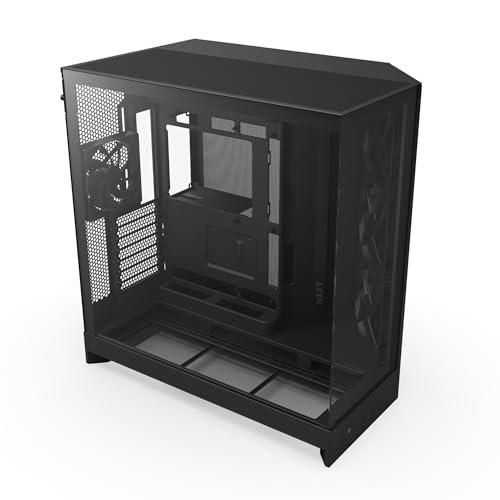NZXT H9 Flow Large Dual Chamber Atx Mid Tower Black PC Case