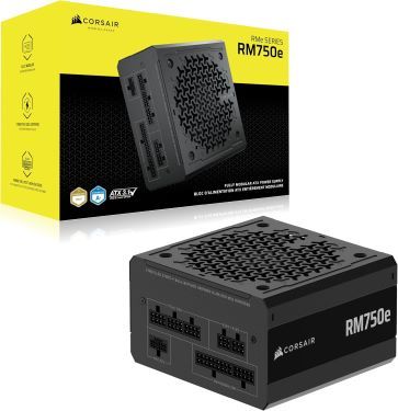 CORSAIR RMe Series RM750e 80+ Gold Fully Modular ATX 3.1 and PCIE 5.1 Power Supply