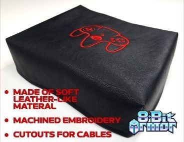 8Bit Armor Nintendo 64 Console Faux Leather Dust Cover Protector w/ Logo
