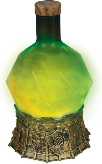 ENHANCE Gaming Sorcerer s Mana Potion Light with Swirling Mystical Brew  Potion Bottle Light (Green)