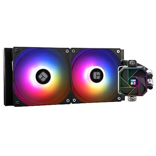 Aqua Elite 240 V3 Liquid CPU Cooler, AIO 1800RPM PWM Fans AMD/AM4/AM5, Intel LGA1150/1151/1200/2011/1700