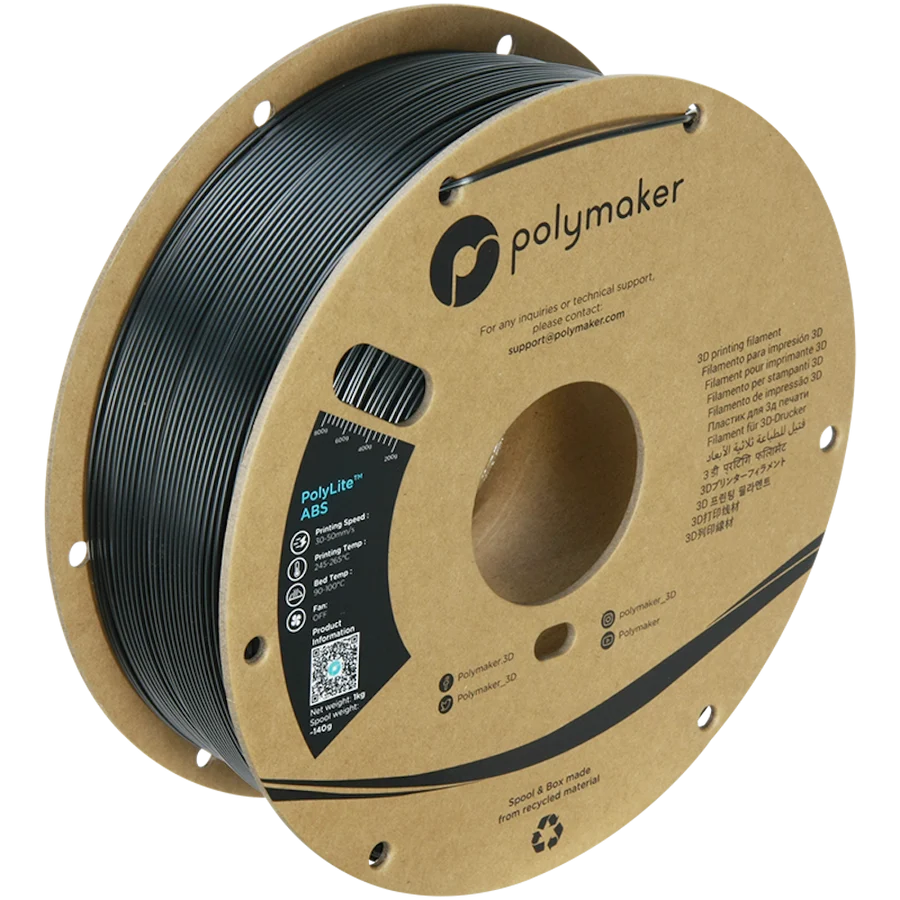 PolyLite™ ABS Black 1.75mm