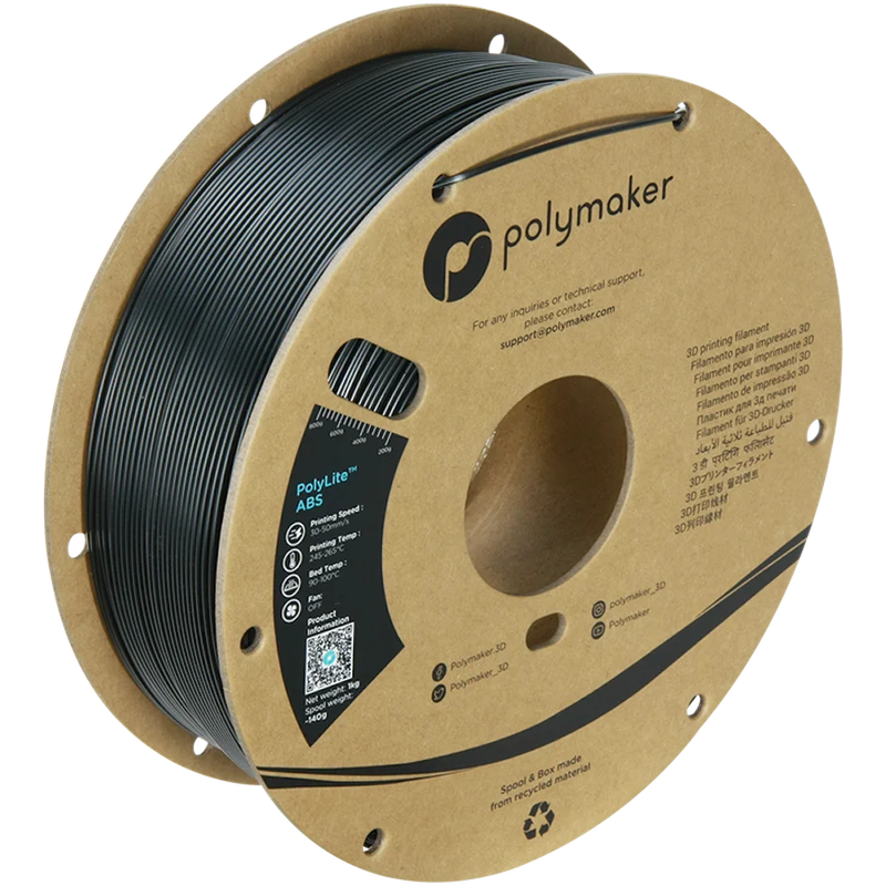 PolyLite™ ABS Black 1.75mm