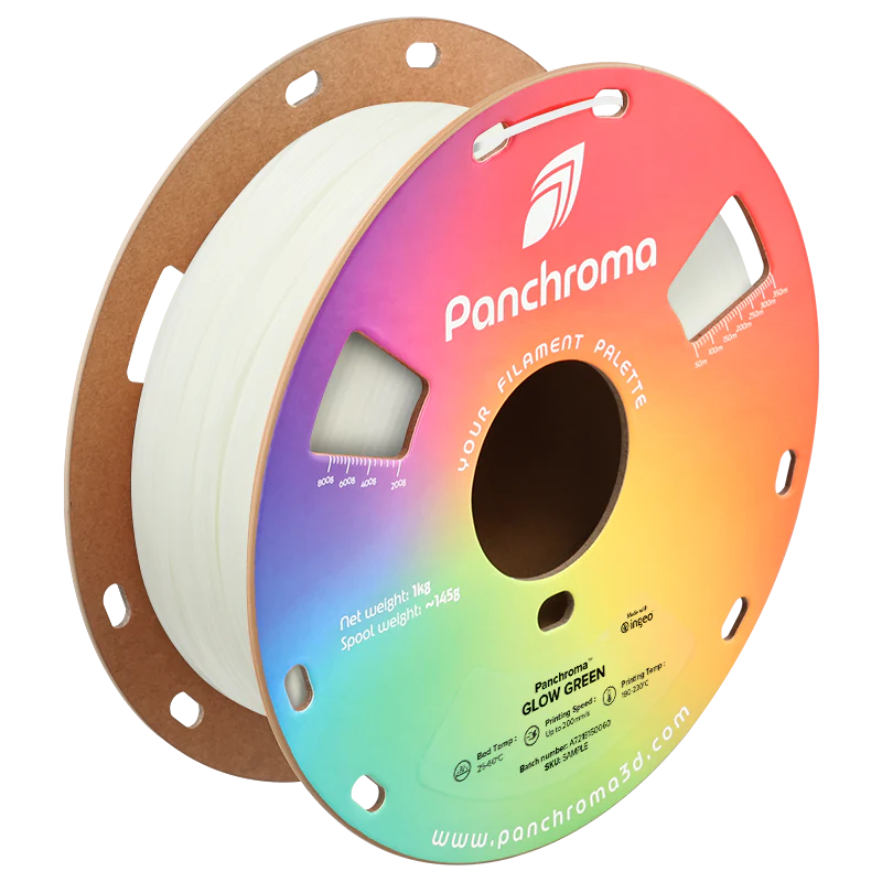Panchroma™ Glow PLA Green 1.75mm