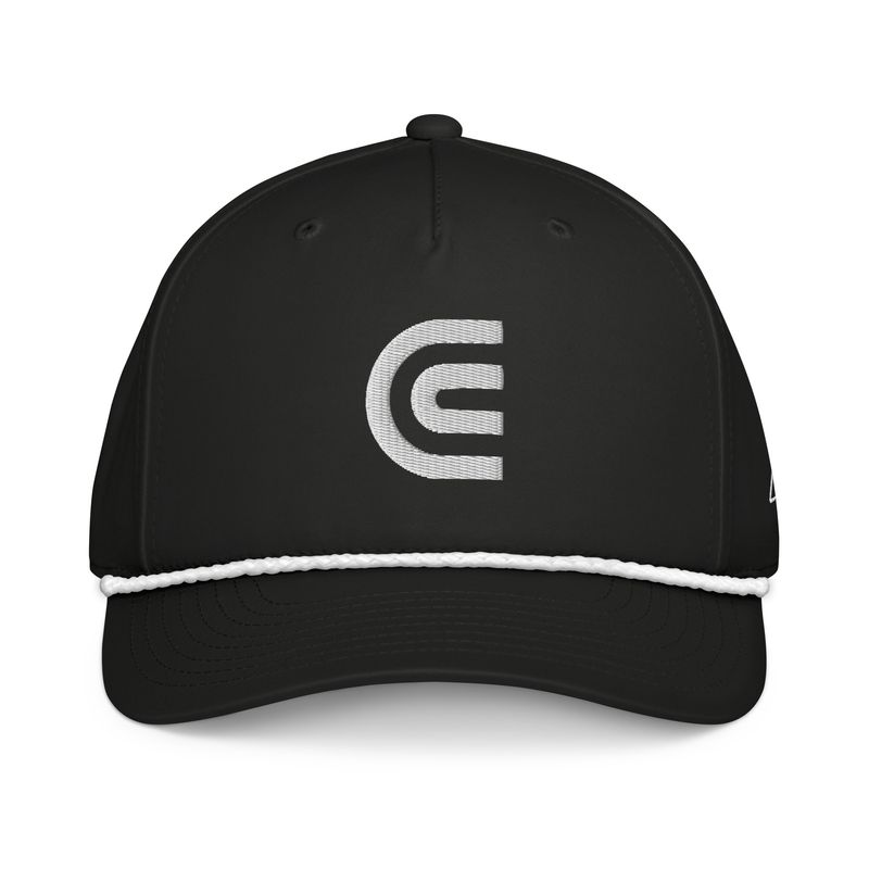 First Edition Logo Rope Hat - Black