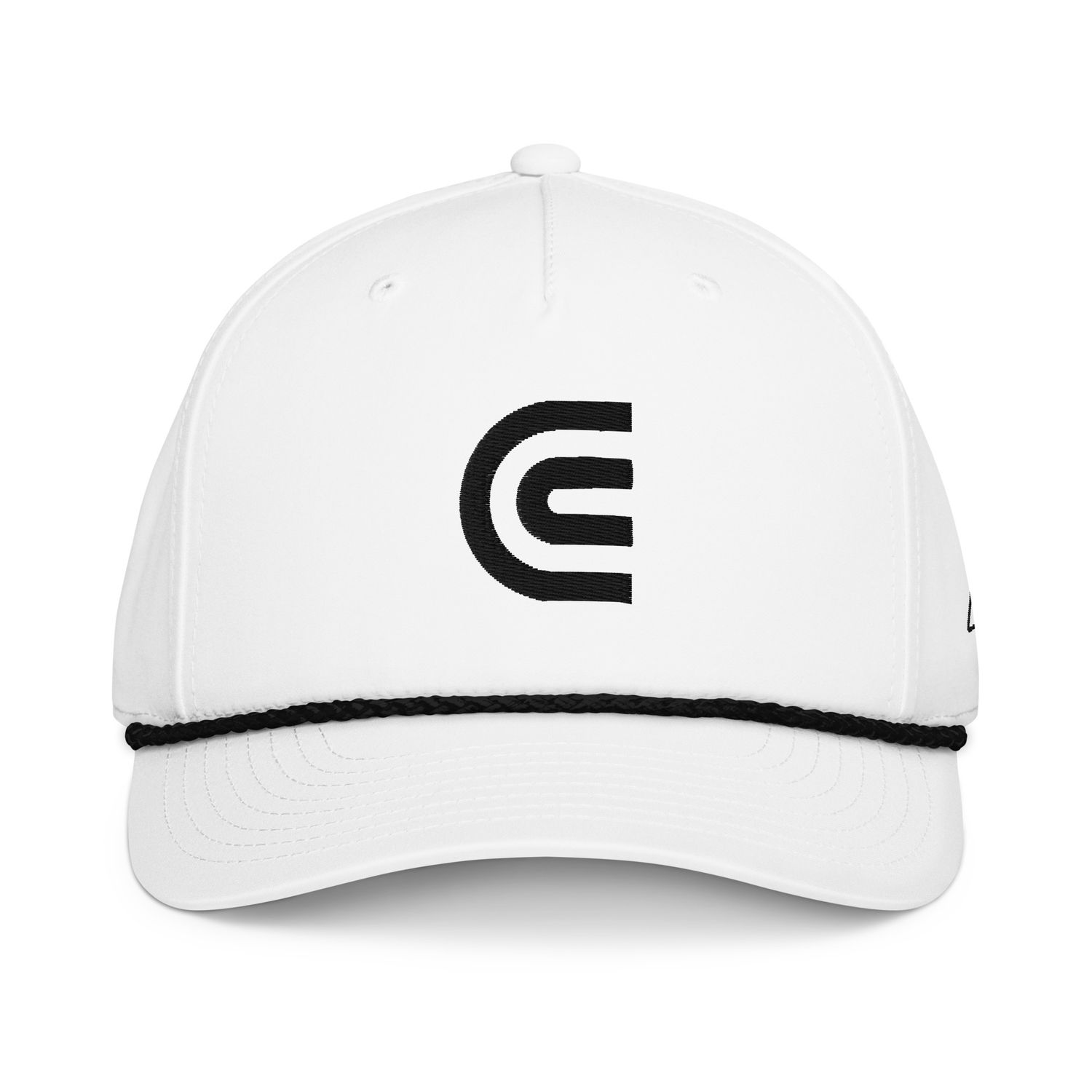 First Edition Logo Rope Hat - White