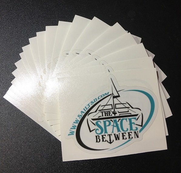 The Space Between Sticker 4pack