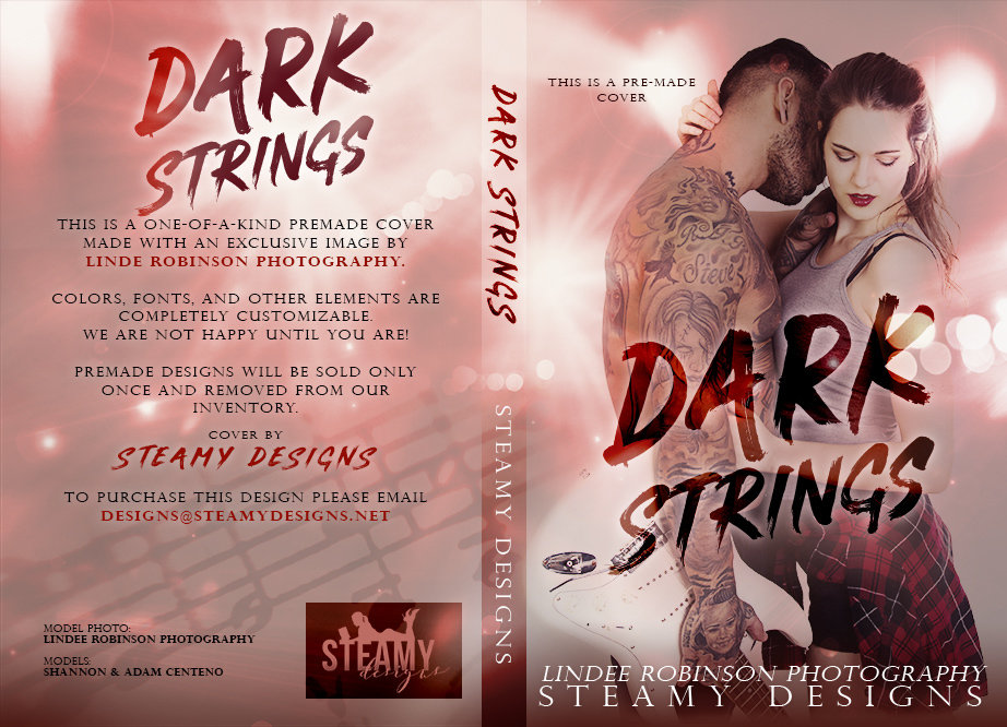 Dark Strings - Exclusive Premade Cover