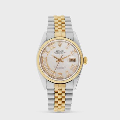 TWO-TONE ROLEX DATEJUST 36 MM MOTHER OF PEARL