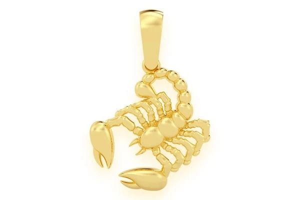 SCORPIO PENDANT 14K SOLID GOLD