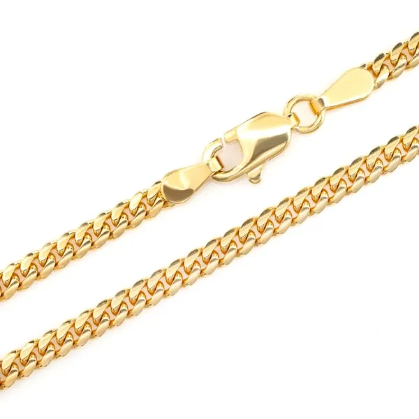 2.75MM MIAMI CUBAN 14K SOLID GOLD CHAIN-BRACELET