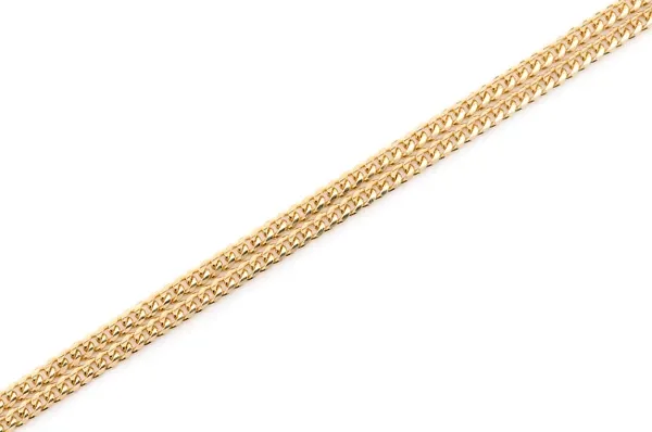 2MM MIAMI CUBAN 14K SOLID GOLD CHAIN-BRACELET