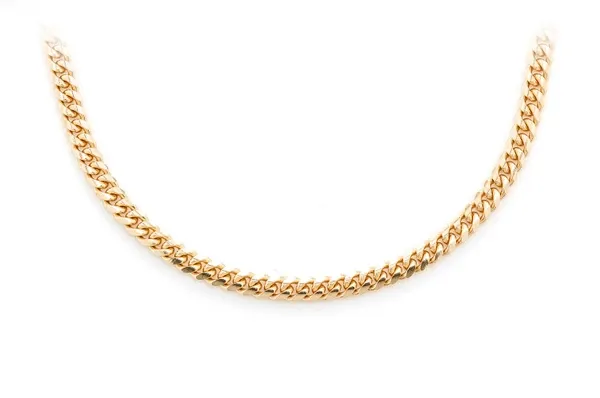 3.5MM MIAMI CUBAN 14K SOLID GOLD CHAIN