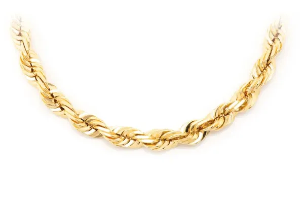 5.5MM ROPE 14K SOLID GOLD CHAIN
