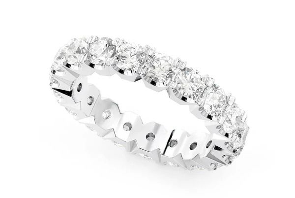 15PT ETERNITY DIAMOND BAND 14K SOLID GOLD 2.00CTW