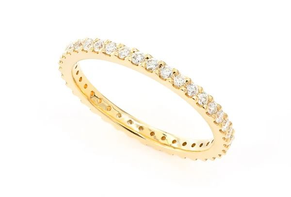 ETERNITY DIAMOND BAND 14K SOLID GOLD 0.50CTW