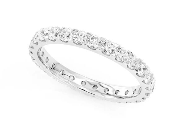 ETERNITY DIAMOND BAND 14K SOLID GOLD 1.25CTW