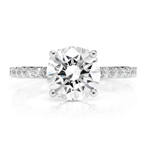 2.50CT - ROUND SOLITAIRE - DIAMOND ENGAGEMENT RING - ALL NATURAL