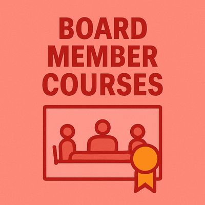 BOARD MEMBER COURSES
