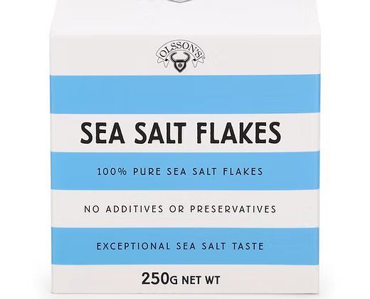 Sea Salt Flakes 250gm Cube- Refill — Northern Rivers Seafood in West Ballina, NSW
