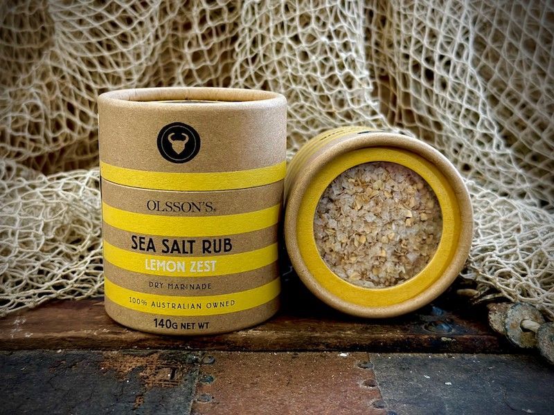 Lemon Zest Salt Rub 140g — Northern Rivers Seafood in West Ballina, NSW
