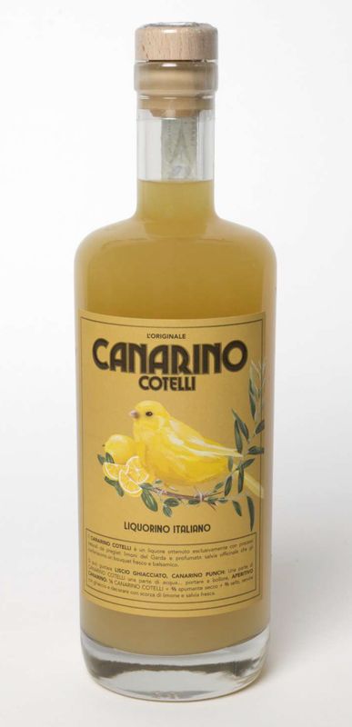 2 bottiglie da 70 cl di Canarino Cotelli