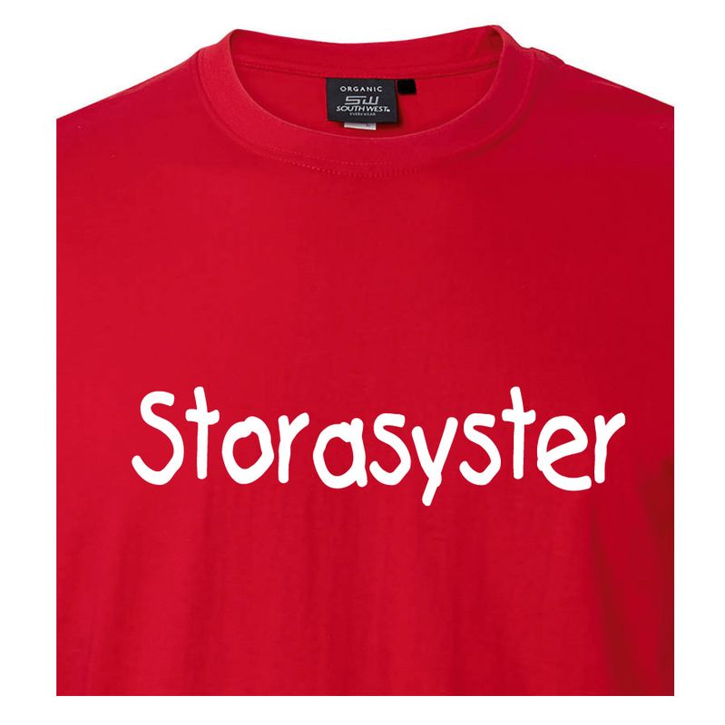 T-shirt med tryck Storasyster