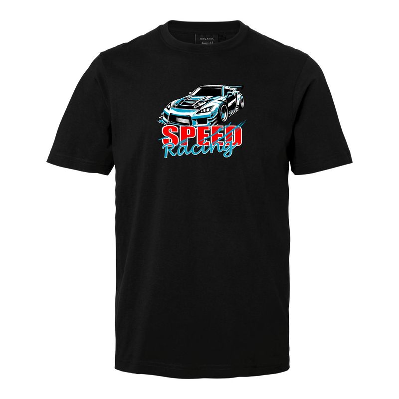 T-shirt med tryck Speed Racing