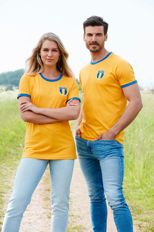 Ohio T-shirt gul-ljusroyal