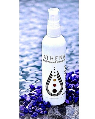 Athena Body, Room, Linen spray 4oz/120ml